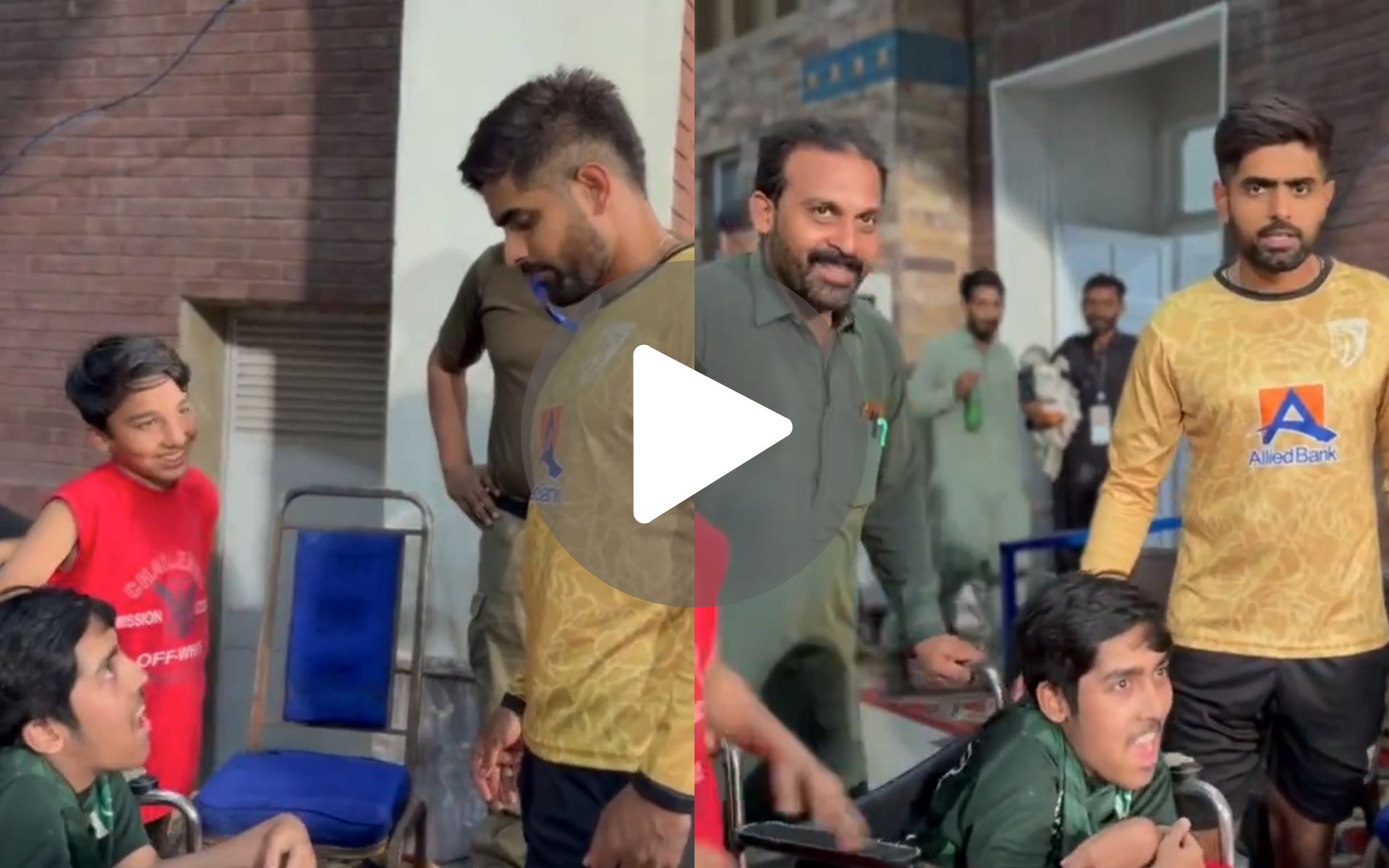 Babar Azam Meets Special Young Fan Amidst Pakistan's Champions One-Day Cup - Watch